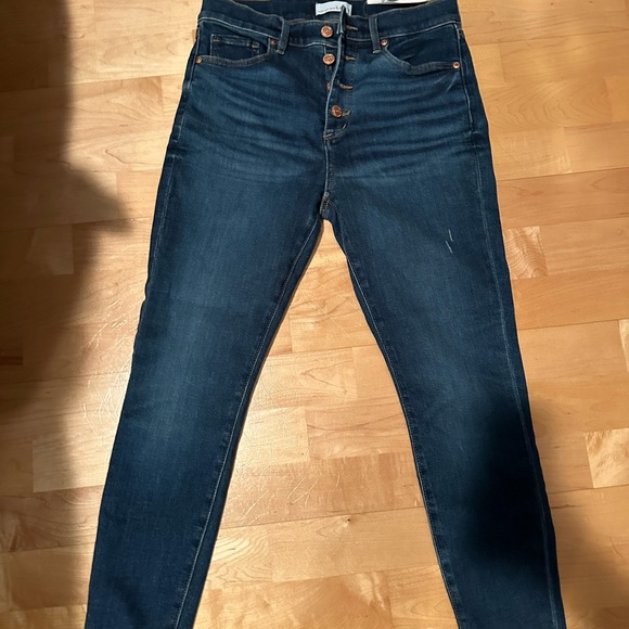 Loft high rise skinny jeans petite - Picture 3 of 3